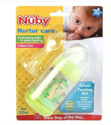 

Nuby Nurture Care Infant Feeder 120ml - Plastic(Green)
