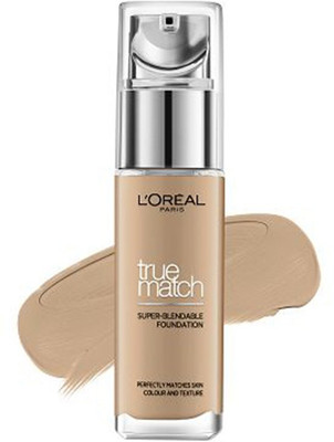 

L'Oreal Paris True Match Liquid Foundation D8W8 Golden Cappuccino 30Ml Foundation(D8W8 Golden Cappuccino)