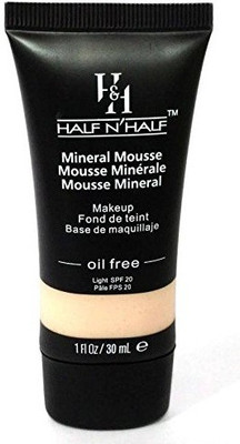 

Half N Half Mineral Mousse Oil Foundation, 30 ml Foundation(Multi)