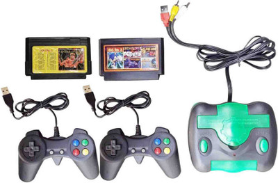 

PTCMart CG-0073 8 BIt USB TV Video Game NA GB with Sonic, Snow Bros, Tennis, Star Force, Bomber Man, Fire Dragon And [Contra Game Cartridges](Multicolor)