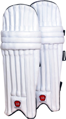 

ME Cricket Batting Leg Guard Pads For Men Full Size Men's (39 - 43 cm) Batting Pad(White, Above 18 Years)