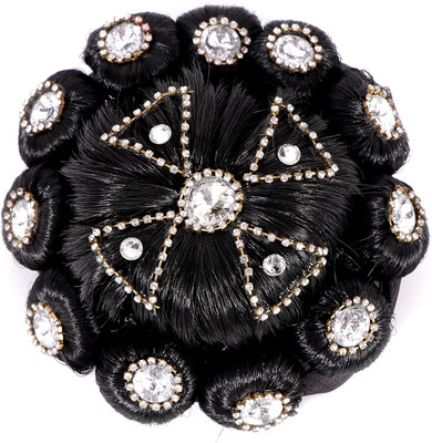 

HONBON Artificial Juda Hair Accessories Hair Accessory Set(Black)