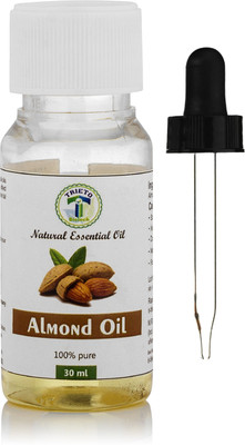 

Trieto Biotech Best Sweet Almond Oil - 100% Pure, Cold-Pressed, Organic Almond Oil from India, Cold Pressed Hair Oil(30 ml)