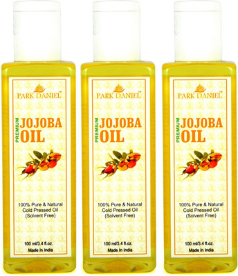

Park Daniel Organic Jojoba oil combo pack of 3 bottles of 100 ml(300 ml) Hair Oil(300 ml)