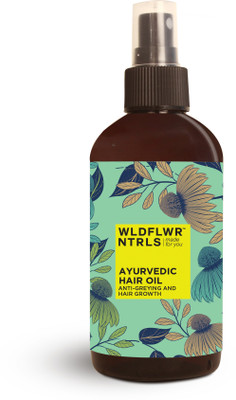 

WLDFLWR NTRLS Ayurvedic Hair Oil - Anti-Greying and Hair Growth Hair Oil(200 ml)