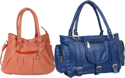

Mountrex Hand-held Bag(Pink, Blue), Blue;pink