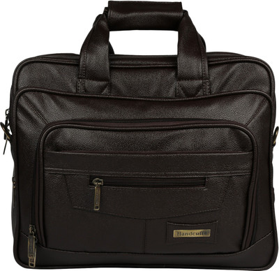 

HANDCUFFS Messenger Bag(Brown)