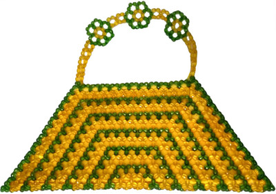

Rosy Hand-held Bag(Green, Yellow)