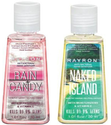 

RAYRON PACK OF 2 ( RAIN CANDY+NAKED ISLAND)(60 ml, Bottle, Pack of 2)