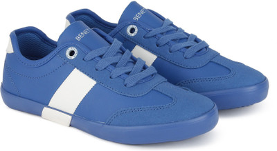 

United Colors of Benetton Boys Lace Sneakers(Blue, 902