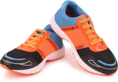 

letsrun Boys & Girls Lace Running Shoes(Orange