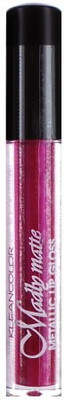 

KleanColor Madly Matte Metallic Lip Gloss(2.37 ml, Cerise Gleam)