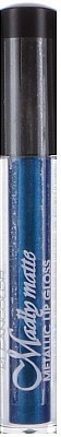 

KleanColor Madly Matte Metallic Lip Gloss(2.37 ml, Denim)