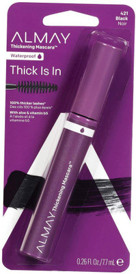 

Almay Thickening Mascara, Black, 0.26 Fl. Oz 7.7 ml(Black)