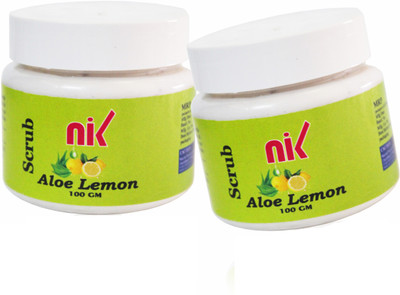 

Nik face scrub pack of 2(100 g)