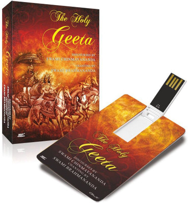 

The Holy Geeta (Discourses) Pendrive Standard Edition(English - Swami Chinmayananda, Swami Brahmananda)