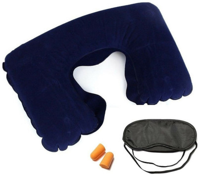 

Nightstar Travel Pillow with Eyemask Neck Pillow & Eye Shade(Blue)