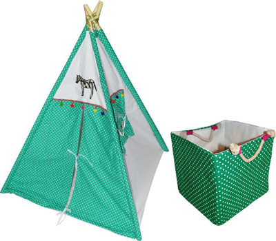 

Creative Textiles Green Dot(Green)