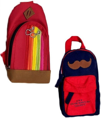 

S2KCrafts S2KC-1325 S2KC-1325 Multicolor & Red bag pouch Art Polyester Pencil Boxes(Set of 2, Multicolor, Red)