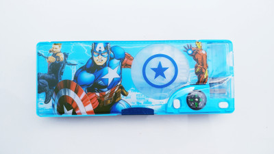 

A2Z Unique Design Avengers Art Plastic Pencil Box(Set of 1, Multicolor)
