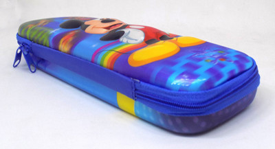 

Confidence Pencil Box cartoon Art Plastic Pencil Box(Set of 1, Blue)
