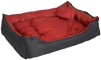 

Moodmax AK-DOGBED166_M M Pet Bed(MAROON, BLACK)