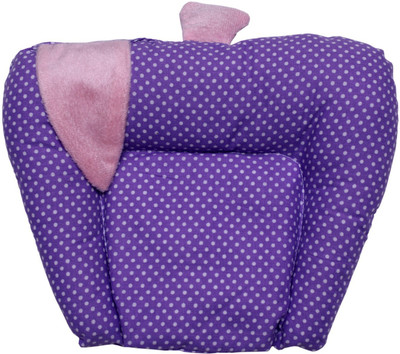 

Poddar Fashion Square Apple Shap Baby Pillow Pack of 1(Blue)
