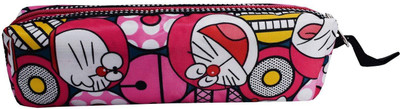 

Bagaholics Multi Purpose Stationery Pouch Doraemon Cartoon Theme Pen Pencil Multi Utility Pouch Travel Kit Pouch(Pink)