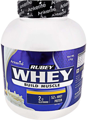 Ankerite Rubey Whey Protein(3 kg, Chocolate)