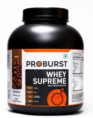 

PROBURST Whey Supreme Whey Protein(2 kg, Coffee)