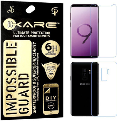 iKare Front and Back Screen Guard for Samsung Galaxy S9 Plus(Pack of 2)