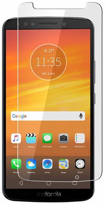 MRNKA Tempered Glass Guard for Motorola Moto E5(Pack of 1)