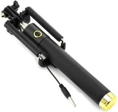 Gali Bazar Cable Selfie Stick(Black, Remote Included) Flipkart