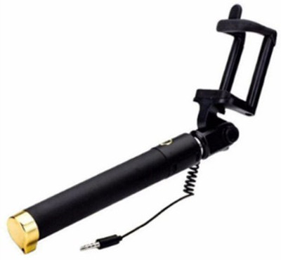 Gali Bazar Cable Selfie Stick(Black, Remote Included) Flipkart
