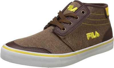 

Fila Fila Men's Briggs Coffy and Yellow Sneakers Shoes Canvas Shoes For Men(Yellow, 03