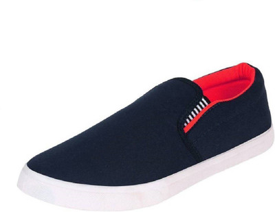 

HTIGER MEN' S CASUAL RED LOAFER Loafers For Men(Red, Blue, Red black