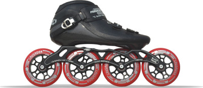 

Proskate Black Pearl 110x4 IRS 1 In-line Skates - Size 6 UK(Red)