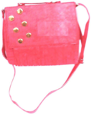 

DELMA Girls Casual, Formal Pink Leatherette Sling Bag