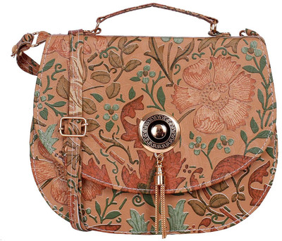 

Ratan's Girls Evening/Party Multicolor PU Sling Bag