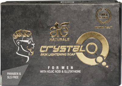 

Ae Naturals Crystal Q Skin Whitening Soap For Men With Kojic Acid And Glutathione 1 X 135g(135 g)