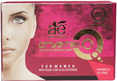 

Ae Naturals Crystal Q Skin Whitening Soap For Women With Kojic Acid Glutathione 1 X 135g(135 g)