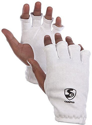 

SG Campus Inner Gloves (Men, White), Assorted