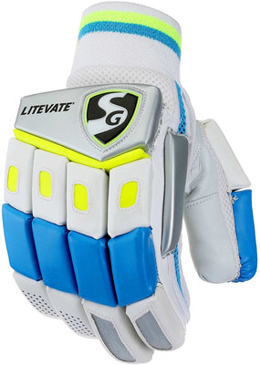 

SG LITEVATE BATTING GLOVES,YOUTH Batting Gloves (Youth, White)