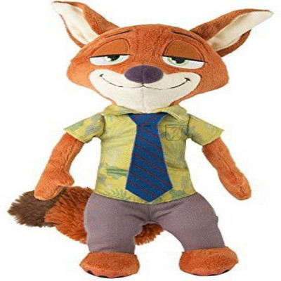 

Kuhu Creations Soft Toy Nick Wilde Toy for Gift (Multicolorx) Appro - 18 cm(Brown)