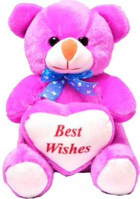 

HOMOKART Purple Best Wishes Teddy Bear - 24 inch(Purple)
