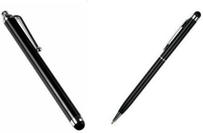 

Freya SET OF 2 2 in 1 Ball Pen for Touch Screen SMART Phones and Tablets All iPads ,SMART PHONES Stylus(Black)