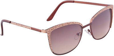 

AyushE Cat-eye Sunglasses(Violet)