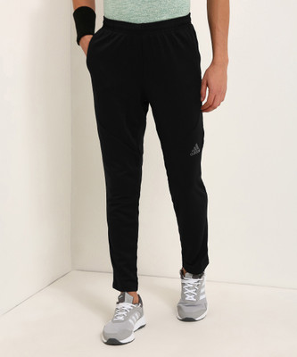 Price History of ADIDAS Solid Men Black Track Pants from Flipkart