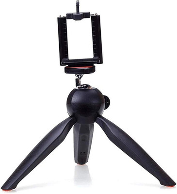 

Inditradition Mini Foldable Handy Tripod, Universal For Digital Camera & All Mobile Phones Tripod(Black, Supports Up to 300 g)