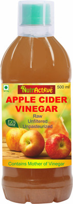 

nutractive 100% Natural Apple Cider Vinegar(Apple, Vinegar Flavored)